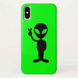Etui iPhone Case-Mate Petit Alien vert