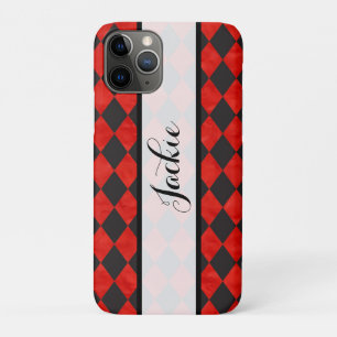 Étui iPhone Case-Mate rouge et noir