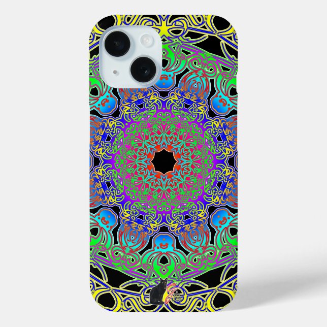 Étui iPhone Case-Mate Vivacious Spectra Glyph (Verso)