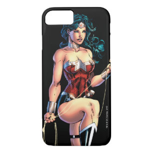 Etui iPhone Case-Mate Wonder Woman Grimpe Lasso Sur Rock