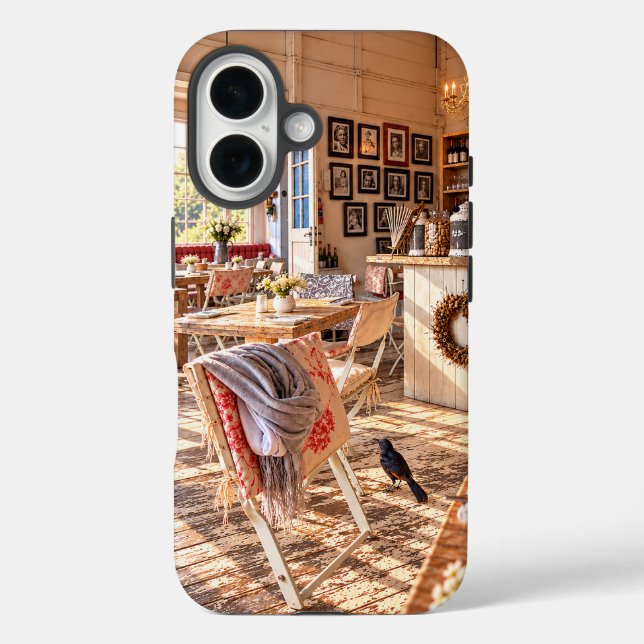 Étui IPhone Casemate - Impression Café (Verso)