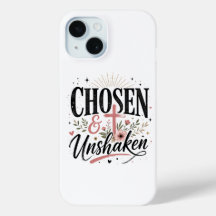 Étui iPhone Chosen & Unshaken