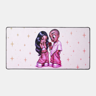 Étui iPhone Couple Amour Chicano Mignon Rose Rose