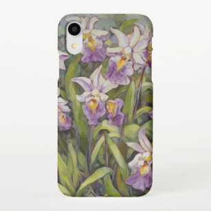 Coque iPhone Couverture cellulaire orchidée en fleurs