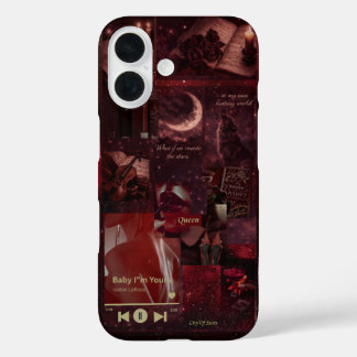 Étui iPhone Crimson Moon Curio