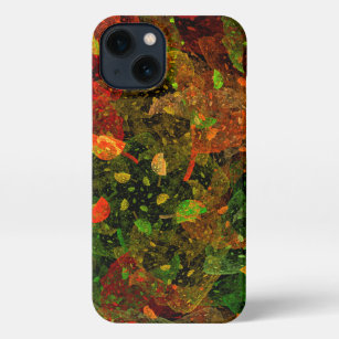 Coque iPhone Design décoratif coloré d'automne
