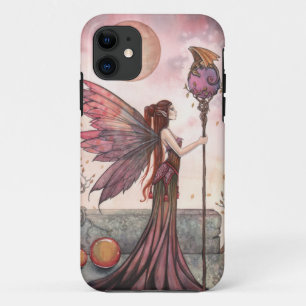 Étui iPhone Fantastique Fée et Dragon