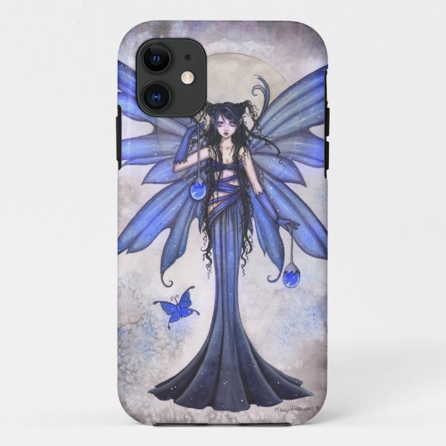 Étui iPhone Fantasy Gothique Féerique par Molly Ha (Dos)