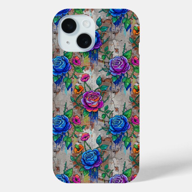 Étui iPhone Fleur (Verso)