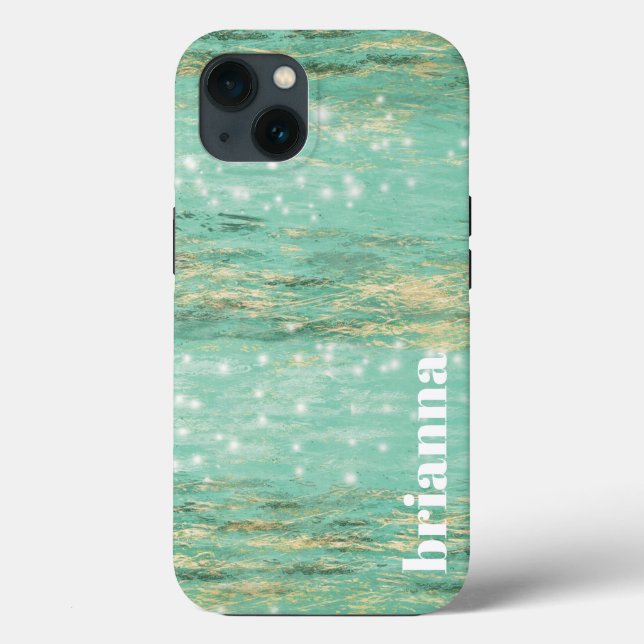 Étui iPhone Glitter Ocean Case-Mate (Verso)