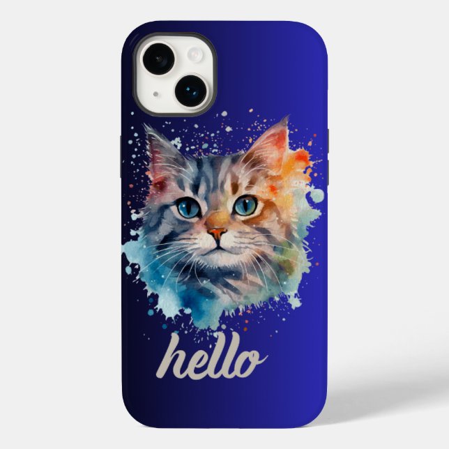 Étui iPhone Hello Cat  (Verso)