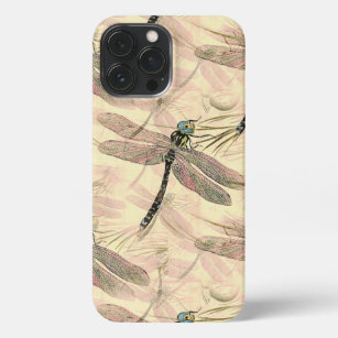Coque iPhone Impression de libellules vintages