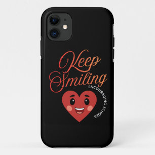 Étui iPhone Inspirant Garder Le Sourire