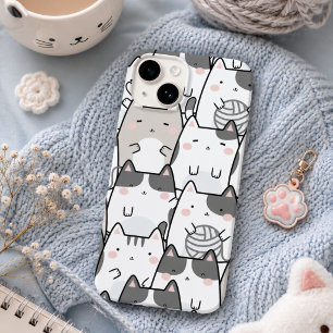 Étui iPhone / iPad au motif mignon et minimaliste