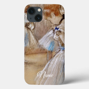 Étui iPhone / iPad Degas Danseuse avec ruban bleu