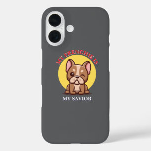 Étui iPhone / iPad Mon Frenchie est mon sauveur