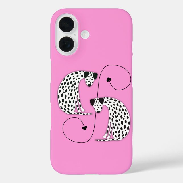 Étui iPhone / iPad pour chiens dalmates (Verso)