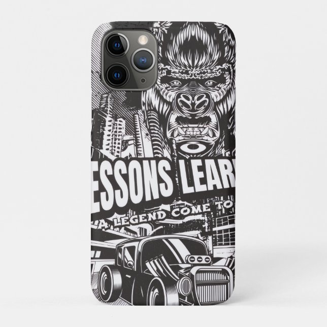 Étui iPhone Leçons de gorille légendaire (Dos)