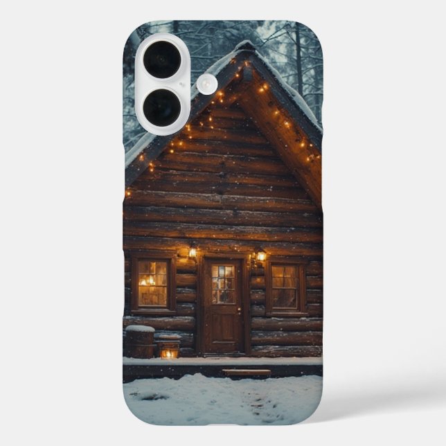 ÉTUI IPHONE LOG CABIN SNOW OTTER BOX (Verso)