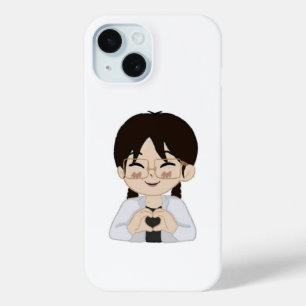 Étui iPhone Mains Cœur Chibi Mignon