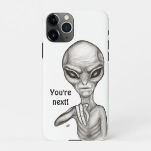 Coque iPhone Mauvais Alien, Tu es le prochain !