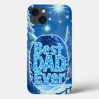 Étui iPhone Meilleur Papa de tous les temps Forêt 
