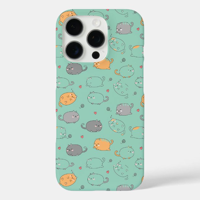 Étui iPhone motif rêves de chat endormi Cute & Coz (Verso)