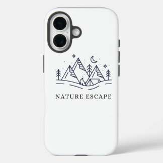 Étui iPhone Nature Escape Camping Montagne
