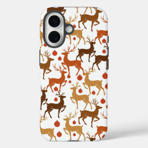 Étui iPhone Noël Renne Festif