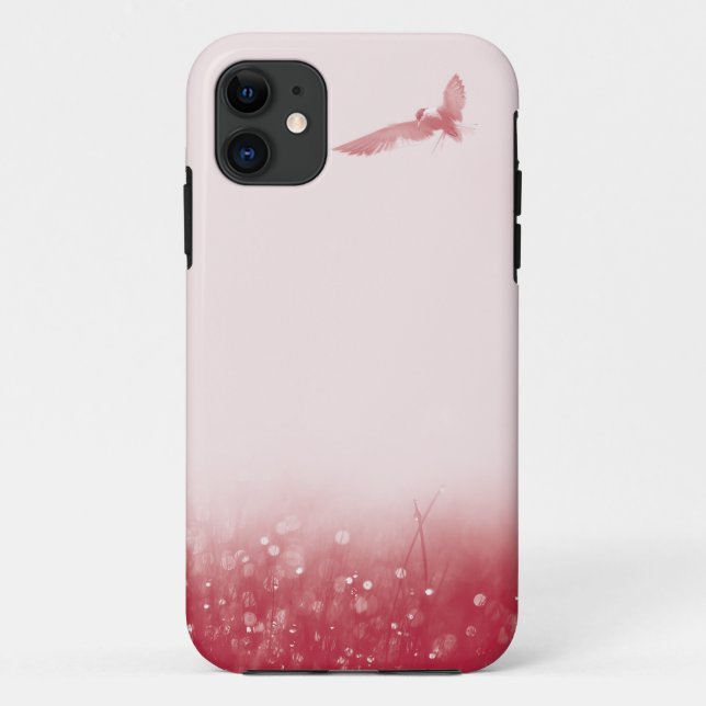 étui iphone oiseau du matin (Dos)