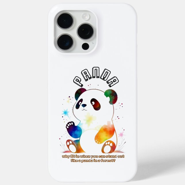Étui iphone Panda (Verso)