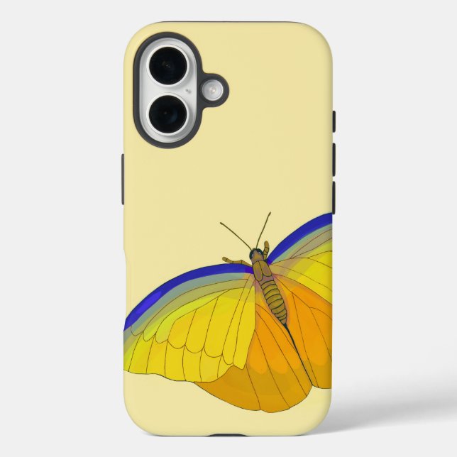Étui iPhone papillon (Verso)