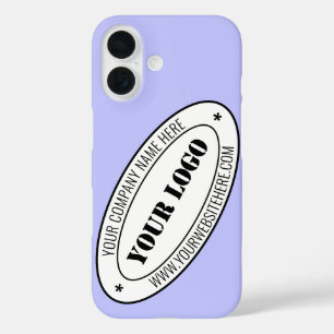 Étui iPhone personnalisé avec texte de logo de soc