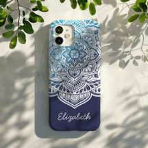 Étui iPhone personnalisé Luna Mandala