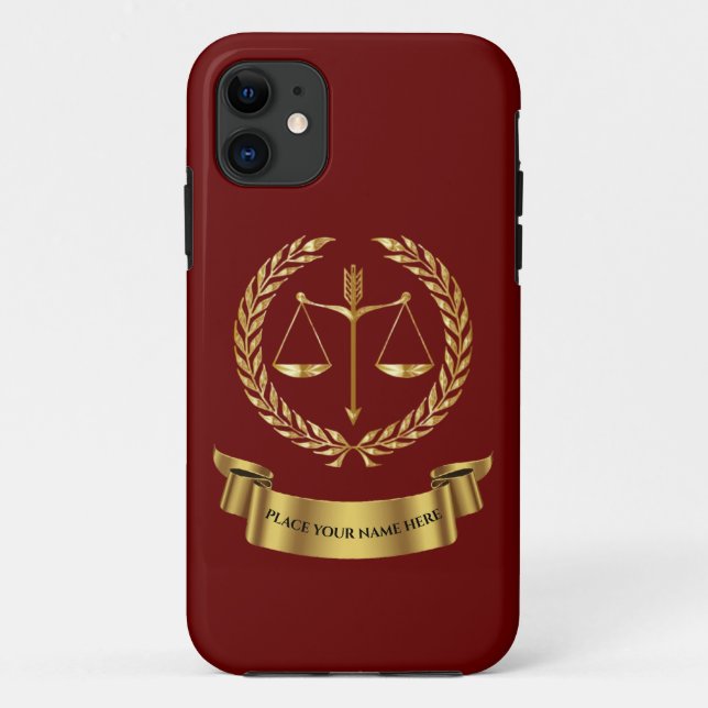 Étui iPhone personnalisé pour avocat Case-Mate (Dos)