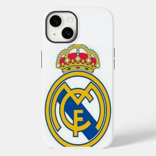 Étui iPhone personnalisé Real Madrid – Élégante Fa (Verso)