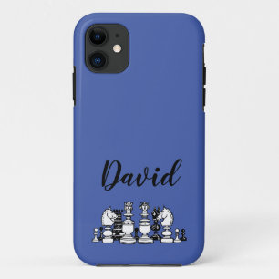 Étui iPhone personnalisé sur le thème d'échecs
