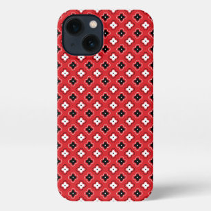 COQUE iPhone PIHONE RED BANDANA WALLPAPER