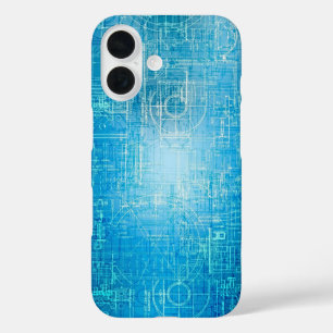 Étui iPhone plan directeur rétro vibrant