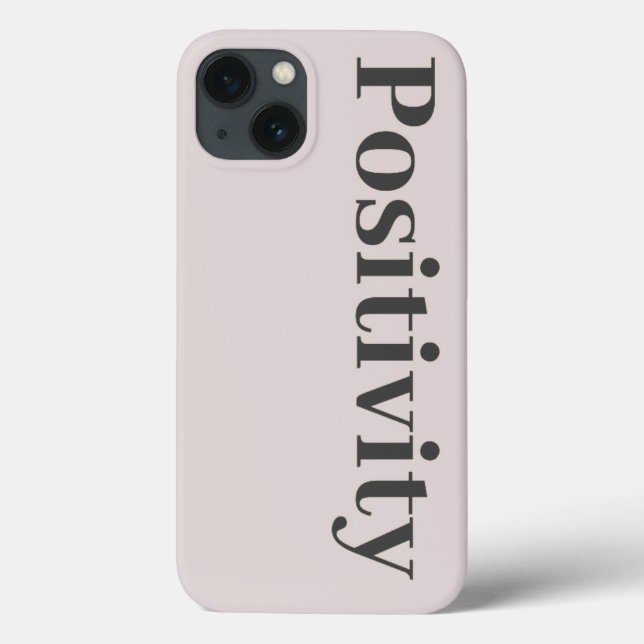 Étui iPhone Positivité (Verso)