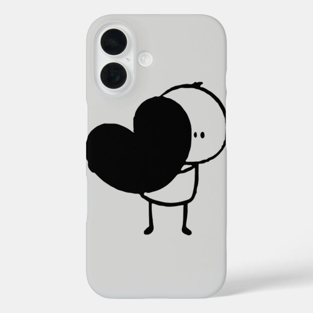 Étui iPhone pour la Saint-Valentin – Cœur romantiq (Verso)