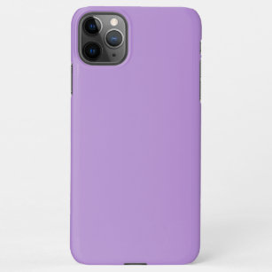 Coque iPhone Purple pâle (couleur solide) 