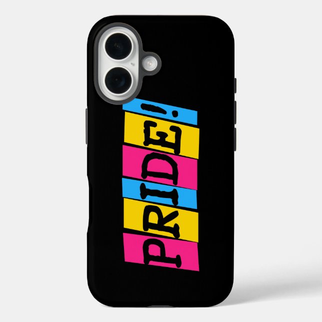 Étui iPhone rare avec texte de fierté pansexuelle (Verso)