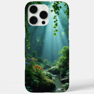 Étui iPhone Ruisseau Tranquille de la Forêt