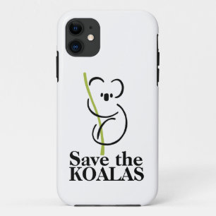 Étui iPhone Sauvez les koalas