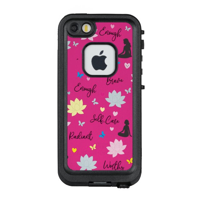 Étui iPhone SE / 5 5s Rose Amour de soi étui iphon (Dos)