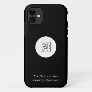 Étui iphone Simple Minimaliste Logo Entreprise
