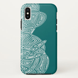 Étui iPhone Teal Waves