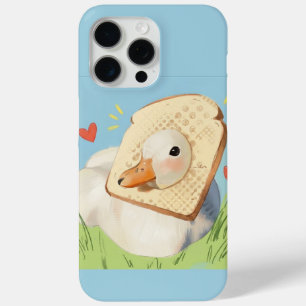 Étui iPhone Tête de Canard Pain Mignon Kawaii Past
