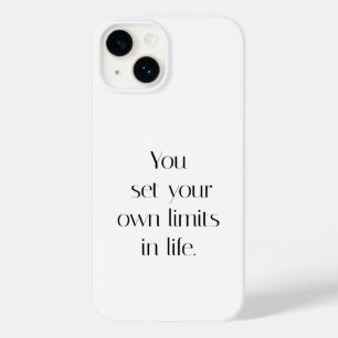 Étui iPhone Vos Propres Limites